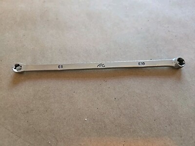 Mac Tools E8-E10 Chrome Double Box End Wrench Modified S187