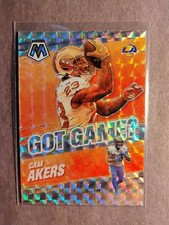 2021 Cam Akers Panini Mosiac Got Game Football #GG-9 LA Rams