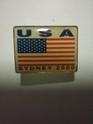 Lot 0f four Olympic pins and one key chain — photo 3