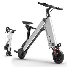 Coswheel 36v/350w Two Wheel 10in. Portable Folding Off Road Electric Scooter 