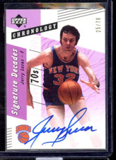 2006-07 UPPER DECK CHRONOLOGY JERRY LUCAS SIGNIFICANT DECADES 70'S AUTO 25/70