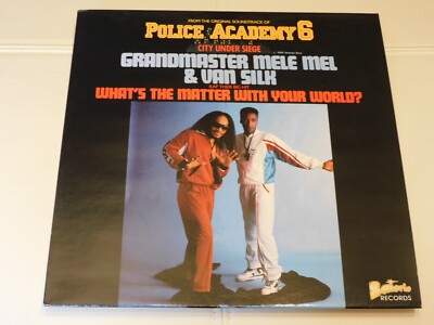 12'' Vinyl MAXI Grandmaster Mele Mel & Van Silk What's the matter with your world