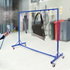 Auto Body Painting Stand Automotive Painting Rack Paint Hanger Hood Body Shop Us