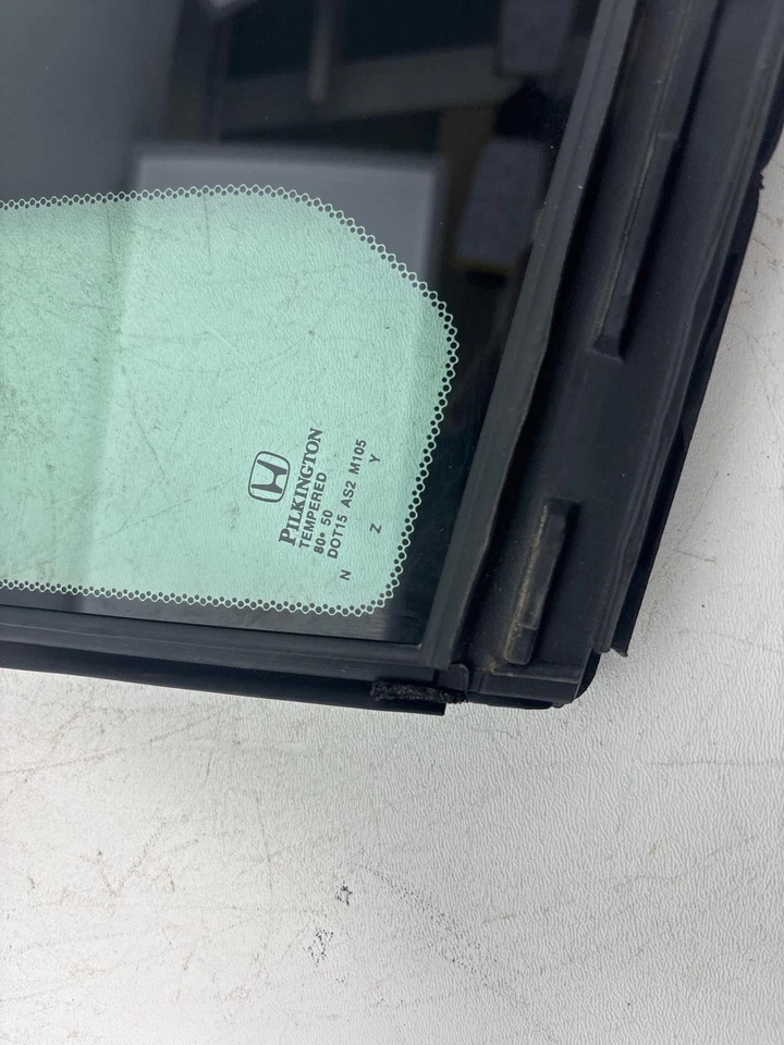 Honda Odyssey 18-21 delantero derecho pasajero cuarto ventana vidrio OEM Foto 2 de 4