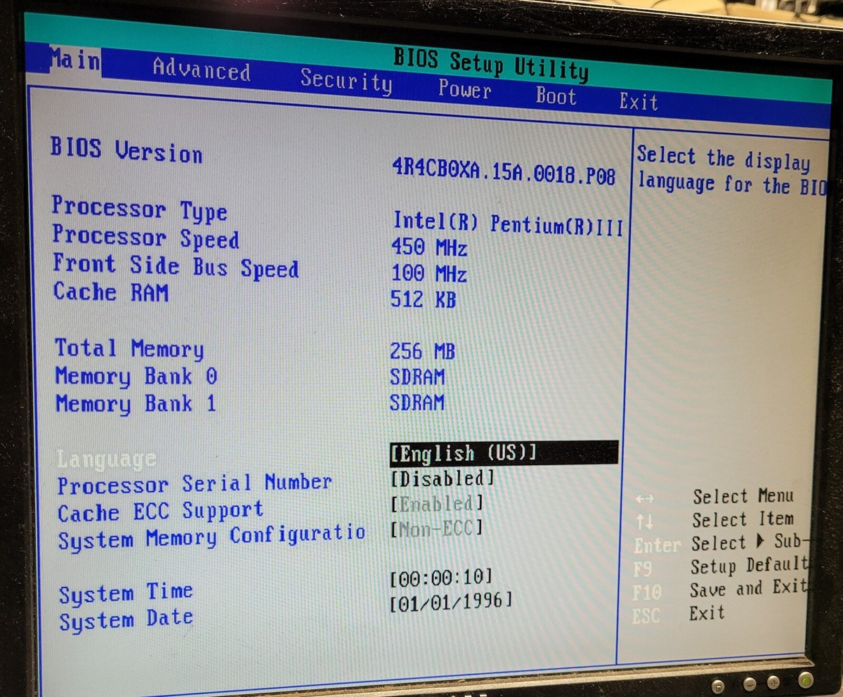 ATC-6220 Rev.2.0 slot1 intel 440BX + Intel Pentium III 500MHZ