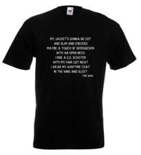 The Who Quadrophenia T Shirt Pete Townshend 12 Colours S - 5XL