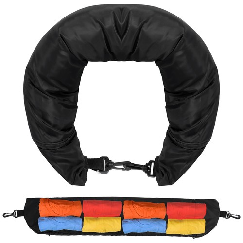 Stuffable Travel Pillow Soft Polyester Stuffable Neck Pillow Case for