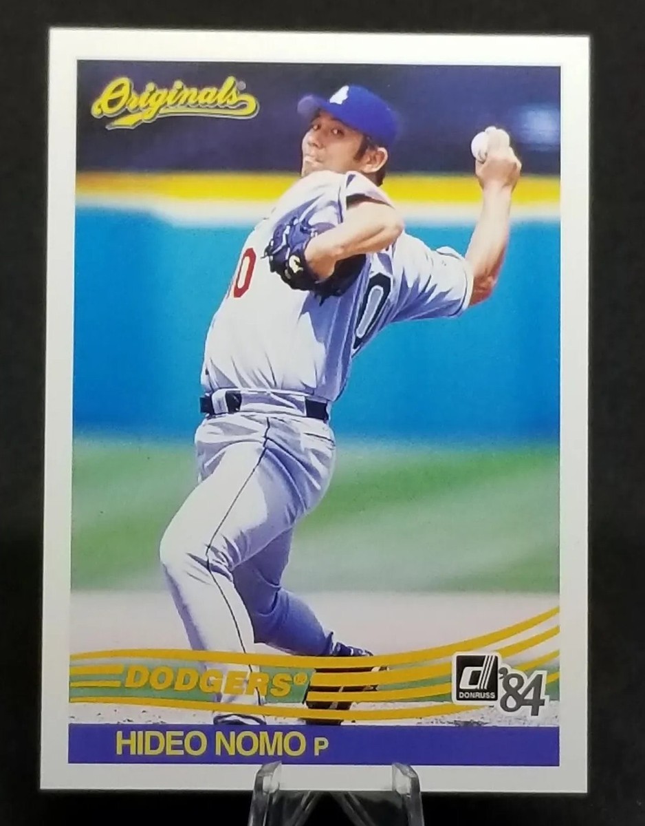 Hideo Nomo 2002 Donruss Originals Los Angeles Dodgers MLB Baseball