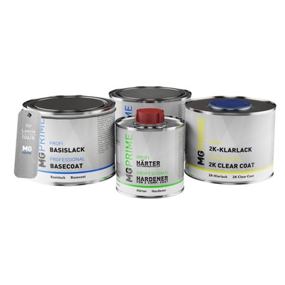 Autolack Dose Set für Lancia 106 A Rosso Nobile Mica spritzfertig 1,75L