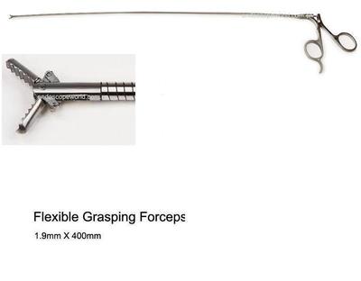 Stainless Steel Urology Brand New Flexible Grasping Forceps size- 1.9 mm x 400mm