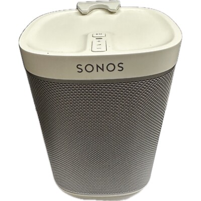 Sonos Play:1 Smart Speaker, weiss, WLAN und LAN, Musikstreaming mit Halterung