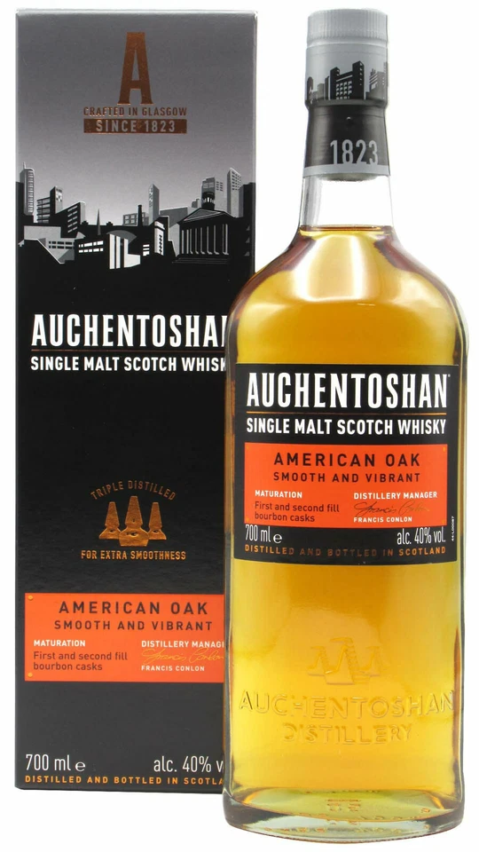 Whisky Auchentoshan American Oak Single Malt Scotch 70cl