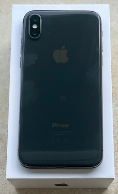 NEW Apple iPhone X - 256GB , Unlocked - Never used with box, BLACK