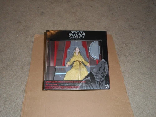 STAR WARS BLACK SERIES SUPREME LEADER SNOKE THRONE ROOM 6 INCH EXCLUSIVE LOOSE