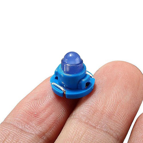 10x Blue T4.7 Car Dashboard Bulbs Dash Climate Control Instrument Base LED Light - Picture 10 of 12