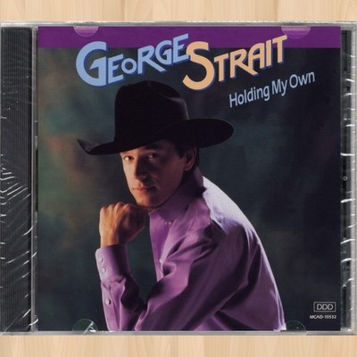 GEORGE STRAIT Holding My Own CD Here We Go Again GONE AS A GIRL CAN GET     0412