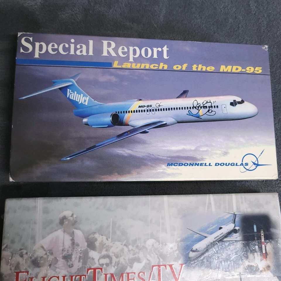 Flight Times TV McDonnell Douglas VHS Magazine No. 5 + Special Video Report - Image 2 of 4