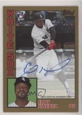 2019 Update 1984 Topps Baseball Gold 47/50 Eloy Jimenez #84A-EJ Auto 0k20