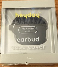 Compatible W/ AirPods 3rd Generation Silicone Case with Clip - heyday