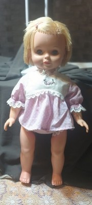 1971 Topper Co Smarty Pants Battery Operated talking Doll-AS IS