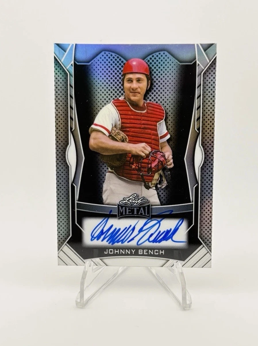 Johnny Bench Autographed Baseball Cards for sale | eBay