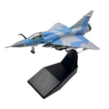 Modelo Dassault Mirage 2000 escala 1/100 para avión de combate fundido a presión de la Fuerza Aérea Francesa
