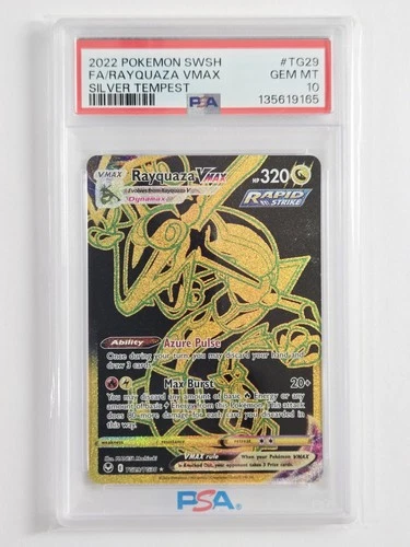 Rayquaza VMAX (Secret) TG29/TG30 Swsh12: Sword & Shield PSA 10