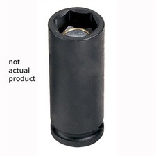 Grey Pneumatic 3/8" Drive x 7/16" Magnetic Deep Socket
