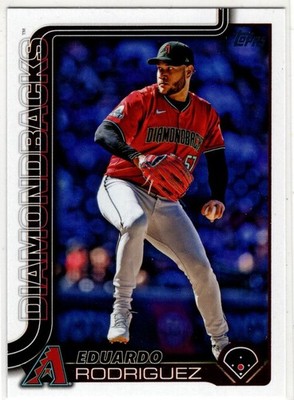 2025 Topps Series Two Baseball Eduardo Rodriguez No. 661 Arizona Diamondbacks