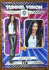 2025 Panini Donruss WNBA Angel Reese Tunnel Vision #9 Chicago Sky