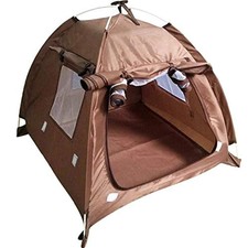 Breathable Washable Pet Puppy Kennel Dog Cat Folding Indoor Outdoor House Bed...