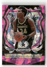 2020 Panini Prizm Draft Picks Collegiate #95 Aaron Nesmith Pink Ice RC PACERS SP