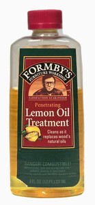 Formby’s Penetrating Lemon Oil Treatment 8oz Approximately 60-70% Full