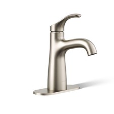 KOHLER K-27389-4-BN Simplice  Single-Handle Bathroom Sink Faucet