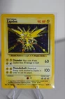 1999 Pokemon Zapdos 16/102 Base Set Holo Rare Unlimited WOTC LP Vintage