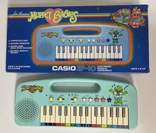Jim Henson Muppet Babies Kermit Casio EP-10 Keyboard/Synth Vintage Works! 1987
