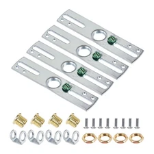 4Pcs 4" Length Light Crossbar Kit for Chandelier Wall Light Lamp Fixture