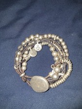 Uno De 50 Bracelet Leather Silver. Mens I Thi...