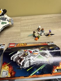 LEGO Star Wars Rebel Ghost 75053 & Phantom 75048 Complete with Instructions