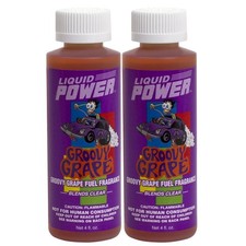 Power Plus Fuel Fragrance 19769-32 (2-PACK); Groovy Grape 4oz treats 20g Gas
