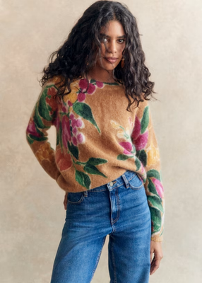 季節はずれ特価】仏SEZANE もこもこ花スウェット 季節はずれ特価】仏