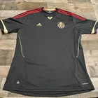 Black Adidas Mexico Seleccion 2012 Futbol Soccer Away Jersey Size 2XL