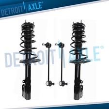Rear Struts w/ Coil Spring Assembly Sway Bars Kit for 2012 - 2017 Toyota Camry