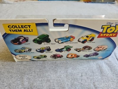 2010 Hot Wheels Toy Story EXCLUSIVE BUZZ REX BUCKET O' WOODY RC