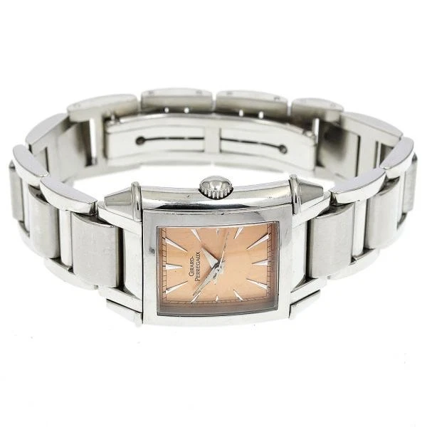 Girard Perregaux — Girard-Perregaux 2590 23mm SS Orange Dial Hand-Winding Watch #C15240
