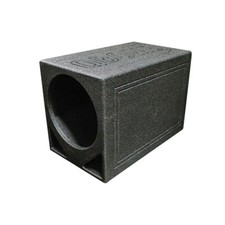 QPower QBOMB Single Hole 12" Triangle Ported Empty Subwoofer Enclosure Box