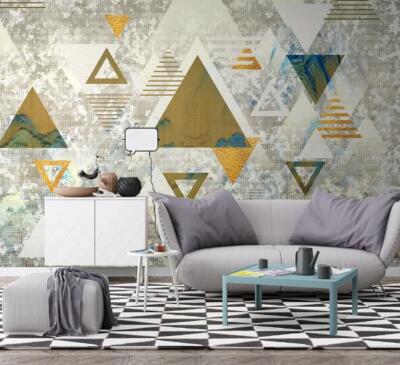 3D Retro Graphics K10562 Wallpaper Mural Self-adhesive Removable Sticker Kay
