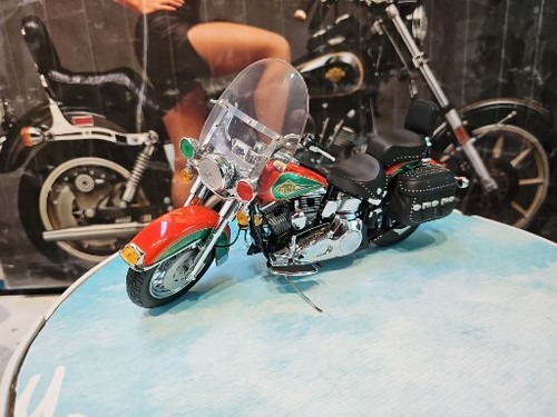 Franklin Mint 1:10 Harley Davidson LTD Christmas 2003 Motorcycle NICE MOTORCYCLE - Picture 16 of 24