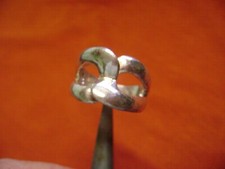 VINTAGE .925 STERLING SILVER INFINITY SIZE 7 RING, BAND