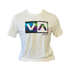 RVCA Balance Box  Mens T-Shirt White Size L